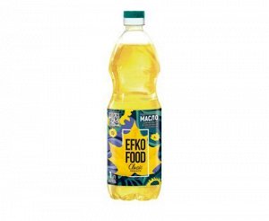 Масло подсолнечное EFKO FOOD Classic 1л