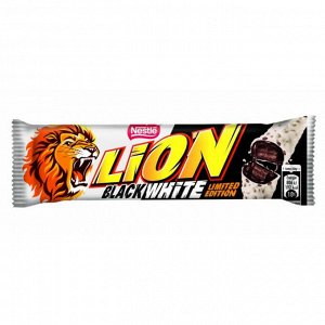 Шоколадный батончик Lion Black White