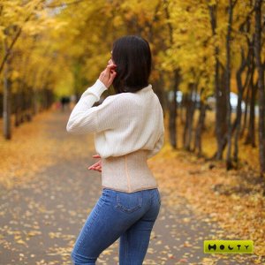 HOLTY Пояс  эластичный  компрессионный согревающий