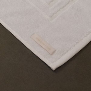 Коврик махровый SL HOME: Basic "Блан де Блан" 50х70 см, 100% хлопок, 730 г/м2