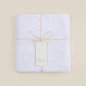Коврик махровый SL HOME: Basic "Блан де Блан" 50х70 см, 100% хлопок, 730 г/м2