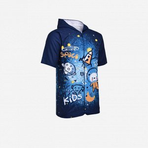 Пончо детское синее ADS 100