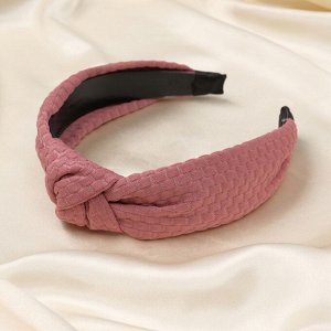 Ободок для волос «Рейчел», 2.5 см, розовый