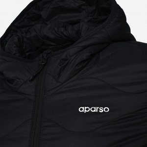 Куртка зимняя женская чёрная Aparso