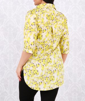 Блузка Длина изделия: Симпатичная блузка. Очень удобная и женственная модель.