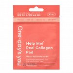 One-day&#039;s You Очищающие тонер-пэды для лица с коллагеном / Handy Help Me Real Collagen Pad, 10 шт.