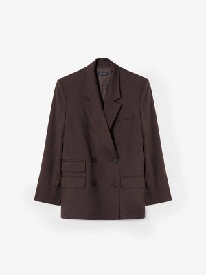 Двубортный жакет oversize