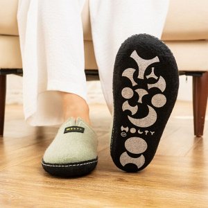 Тапочки ХОЛТИ "Игарка" войлочные (травяной)