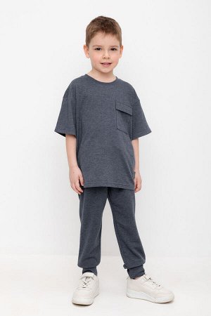 Брюки(Осень-Зима)+boys (темно-синий меланж к506)
