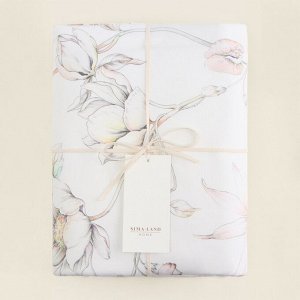 Пододеяльник SL Home Floral cover 150*220 см, сатин, 140 гр/м2, 100% хлопок