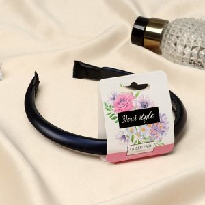Ободок для волос «Классика галант», 1.1 см, МИКС