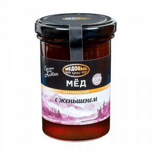 Мед С Женьшенем с/б 300 гр