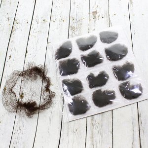 Сеточка-паутинка для волос V9449 (12шт)