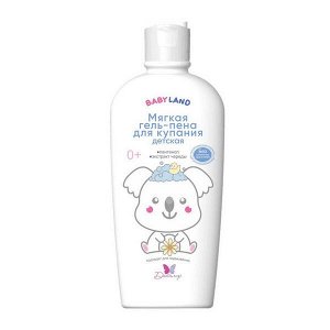 BABYLAND Гель - пена мягкая для купания детская 0+ 210г