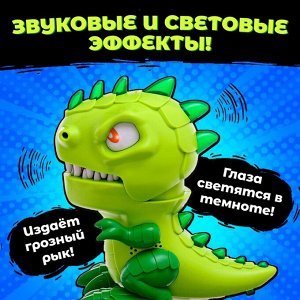 Настольная игра для детей на везение «Зубастый дино», от 2 игроков, 3+
