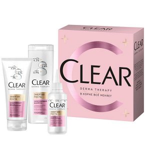 НАБОР 2025 ! Clear подарочный набор DERMA THERAPY (2х200+150) мл