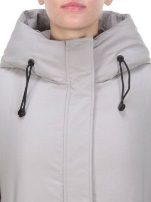 2233 BEIGE Пальто женское зимнее AKIDSEFRS (200 гр. холлофайбера)