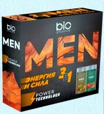 Подарочный набор  BIOPROVINCE MEN Энергия и сила 3в1 (Гель для душа 3в1, 250мл + гель для душа 3в1, 250мл)