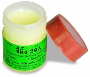 Мазь от псориаза, дерматита, экземы 29А Khee Phung 29A (7,5 гр, Тайланд)
