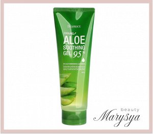 Deoproce Охлаждающий успокаивающий гель с 95% алоэ вера Cooling Aloe Soothing Gel, 250мл.