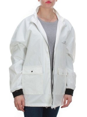 1106 WHITE Ветровка женская FASHION (100% полиэстер)