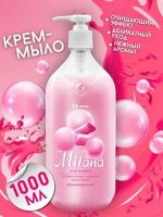 Крем-мыло жидкое увлажняющее &quot;Milana fruit bubbles&quot; (флакон 1000 мл), 1 шт.