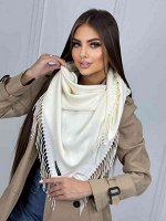 Женский теплый платок. Размер: 110*110 cm. Состав: 100% cashmere
