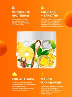 Маска для волос активатор роста 300 мл