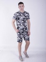 Шорты мужские 3102-013 серый