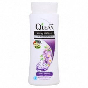 "Q^Lean" Шампунь против перхоти "Soft and Smooth" мягкость и гладкость