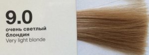 9.0 COLOR CREATS Крем-краска для волос с маслом монои очень светлый блондин 60 ml.