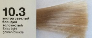 10.3 COLOR CREATS Крем-краска для волос с маслом монои экстра светлый блондин золотистый 60 ml.