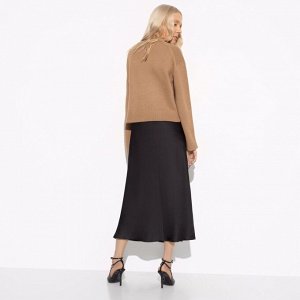 Юбка из шелка, 50р. Сияю от удовольствия (black)