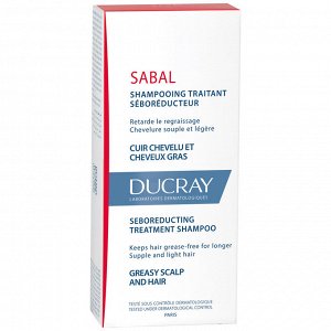 Дюкрэ Шампунь себорегулирующий для жирных волос, 200 мл (Ducray, Sabal)