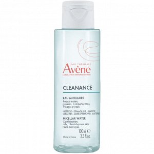 Авен Мицеллярная вода для жирной кожи, склонной к акне, 100 мл (Avene, Cleanance)