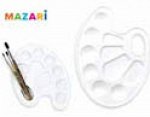 Палитра &quot;Mazari&quot; белая 1/10 арт. M-2008