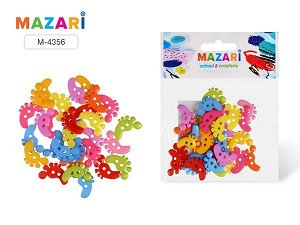 Набор для творчества "Mazari Ножки" 30шт цветные, пластик 1/24 арт. M-4356