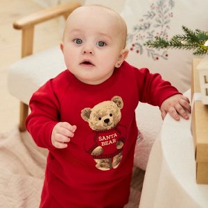 Костюм (свитшот и штанишки) Крошка Я "Новогодние медвежата".