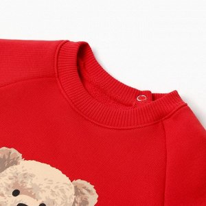 Костюм (свитшот и штанишки) Крошка Я "Новогодние медвежата".