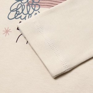 Боди с длинным рукавом Крошка Я "Новогодние игрушки".