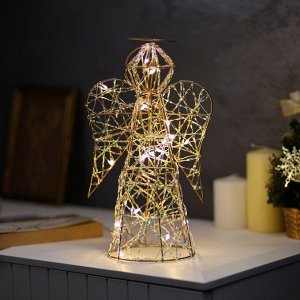 Светодиодная фигура «Ангел» 29x17x16 см, 20 LED, батарейки ААx2 (не в комплекте), свечение теплое белое