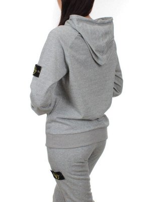 NOE102 GRAY Костюм спортивный женский (хлопок 90%, полиэстер 10%)