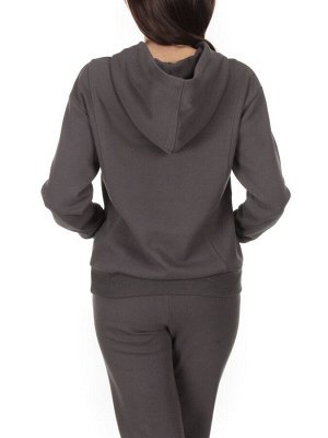 NOH109 DK. GRAY Костюм спортивный женский (хлопок 90%, полиэстер 10%)
