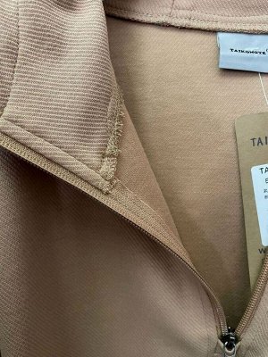 NO06 BEIGE Костюм спортивный женский (хлопок 90%, полиэстер 10%)