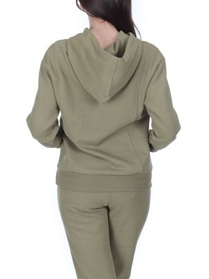 NOH109 KHAKI Костюм спортивный женский (хлопок 90%, полиэстер 10%)
