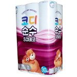 Особомягкая туалетная бумага &quot;Codi Pure Deco Soft&amp;Strong&quot; (трехслойная, с тиснёным рисунком) 30 м х 2 рулона / 36