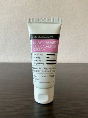 Derma Factory Крем для лица успокаивающий с ниацинамидом 10% и каламином, 30 мл