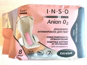 СИМА-ЛЕНД Прокладки гигиенические Inso Anion O2 Super, 8 шт.