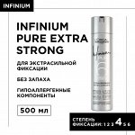 L&#039;oreal Инфиниум Пюр Экстра Стронг сухой лак для волос 500 мл