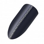 Цепочка серебро Nail Art, 95 см, серебристый